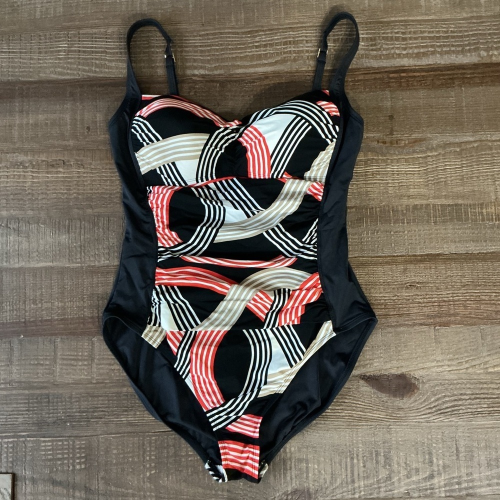 La Blanca Island Goddess One Piece Swimsuit Size 12